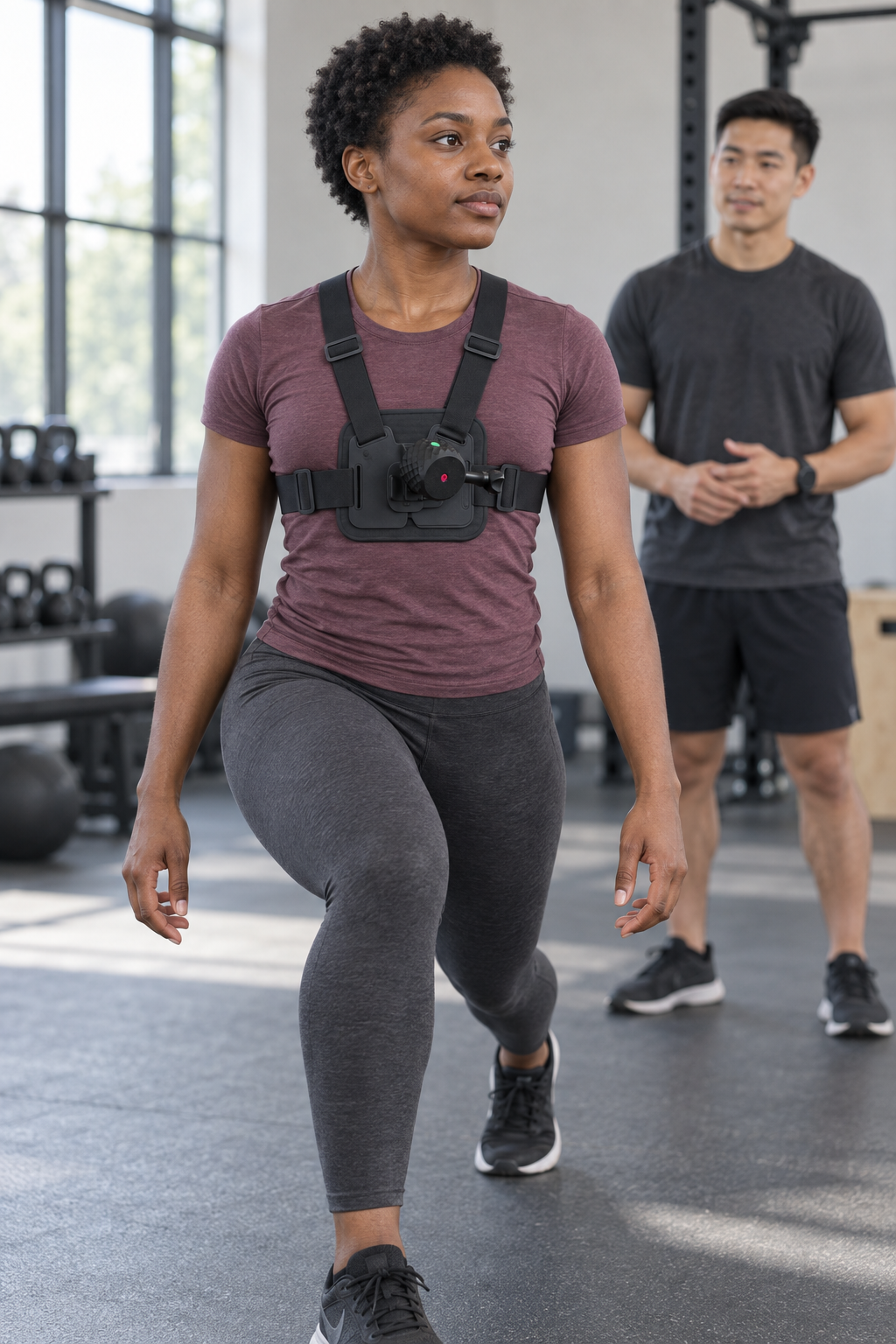 Illustrative movement assessment of HeadX Duo trunk placement photography