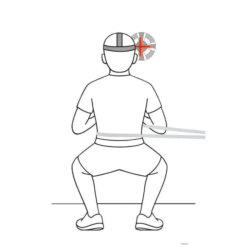 Position illustration: Hip Resistance Challenge