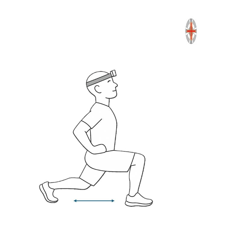Position illustration: Lunge and Lock