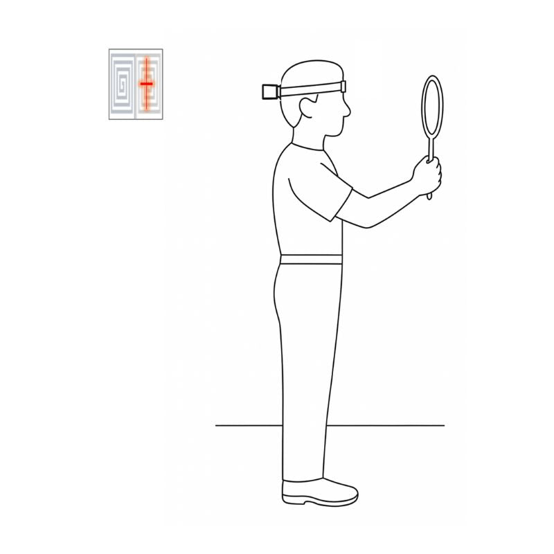 Position illustration: Backward Mirror