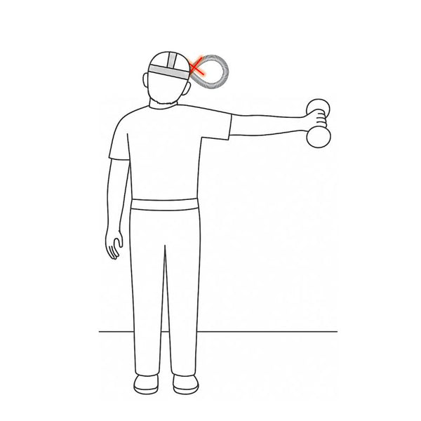 Position illustration: Arm Extension Lockout