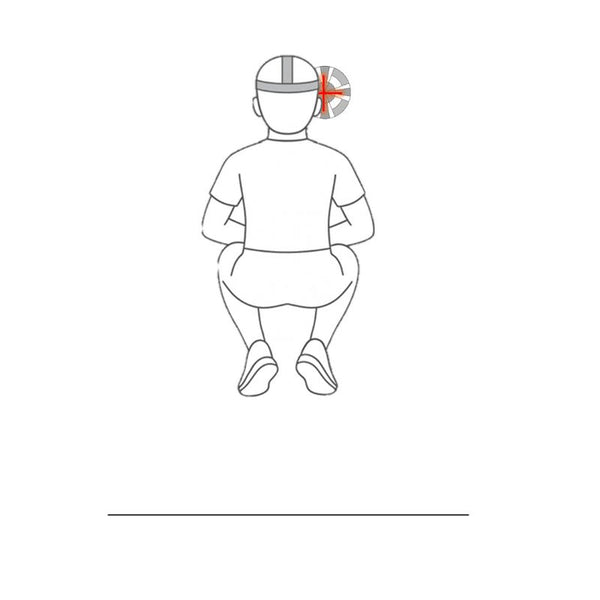 Position illustration: Tuck Jump Fixate