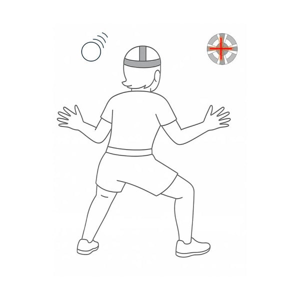 Position illustration: Ball Bounce Reaction