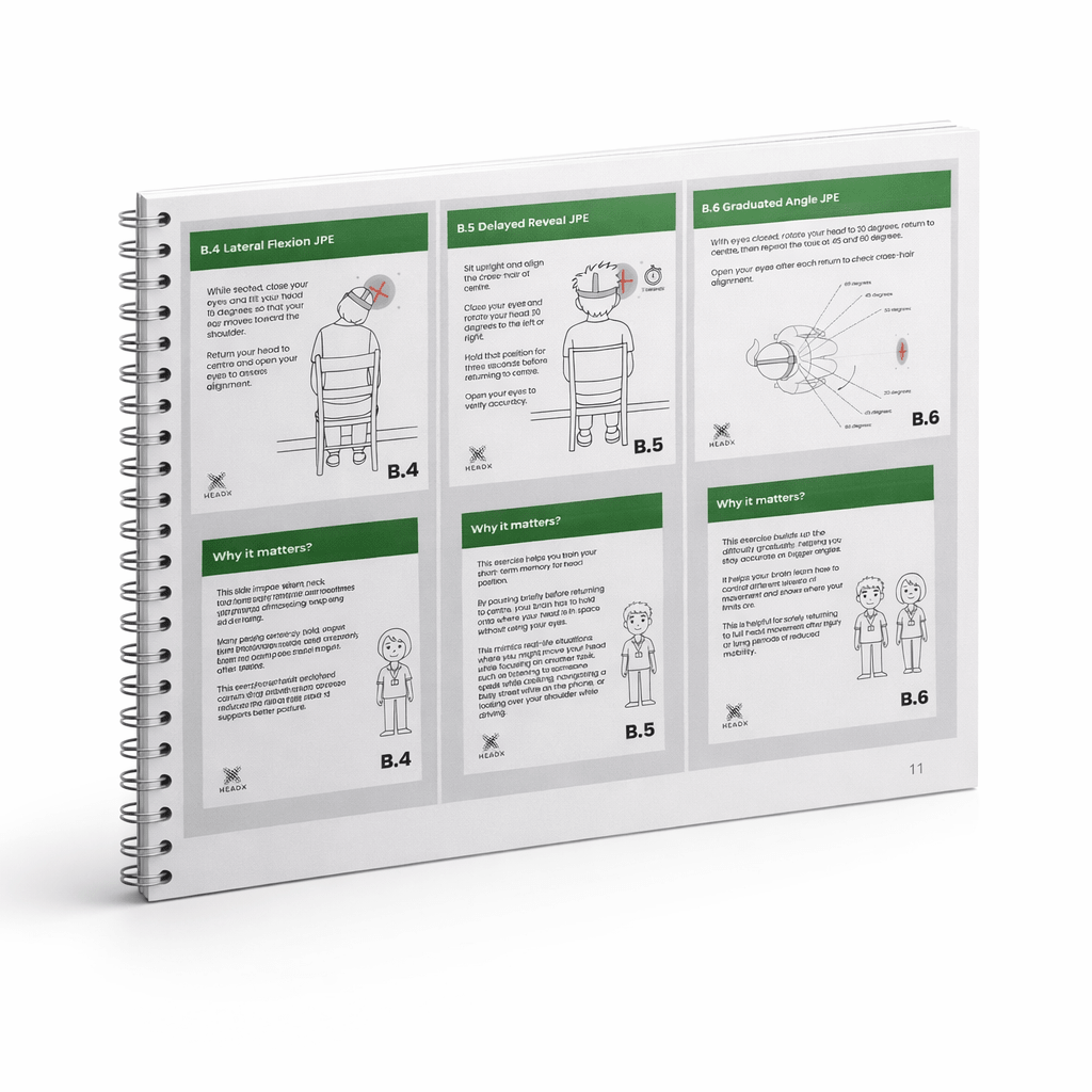HeadX - Exercise Booklet - HeadX
